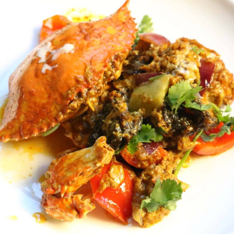 Z4 granchio al curry thai 泰式螃蟹