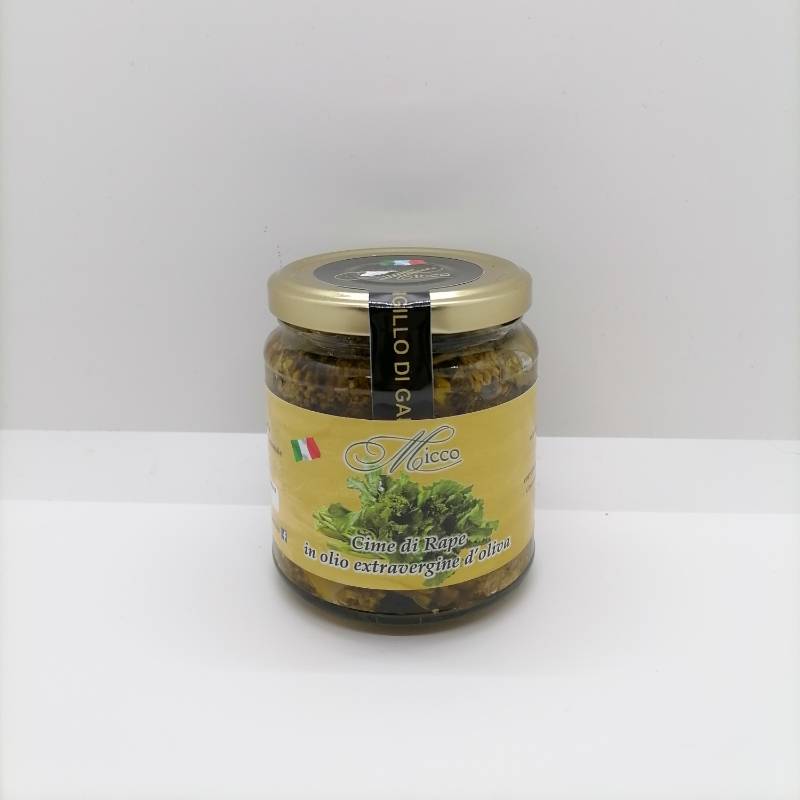 Cime di rapa in olio extravergine d'oliva