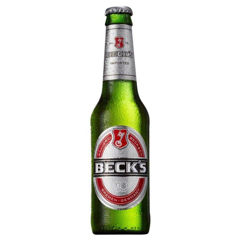 Birra bottiglia beck's 0,33