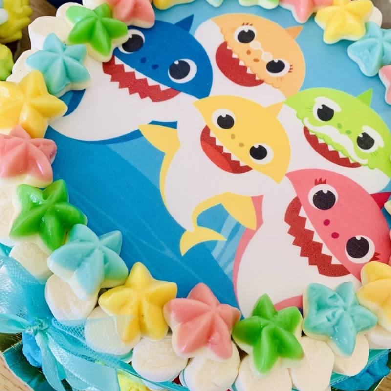 Torta Cartoons Baby Shark