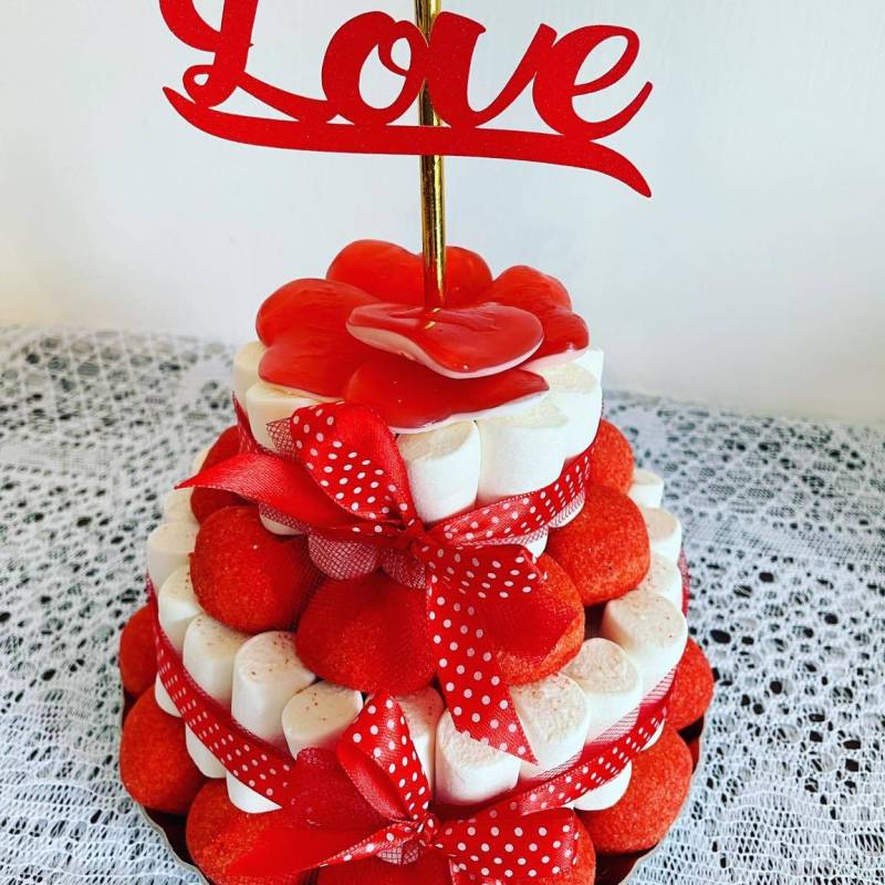 Mini Wedding Cake con scritta