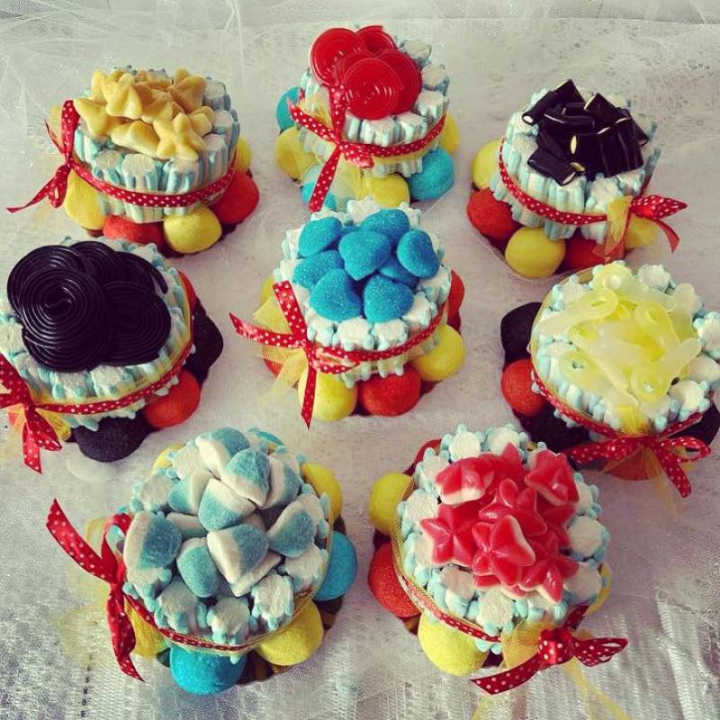 Mini Set Candy Cake Colors