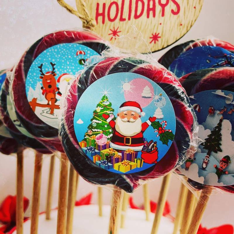 Composizione Christmas Lollipop