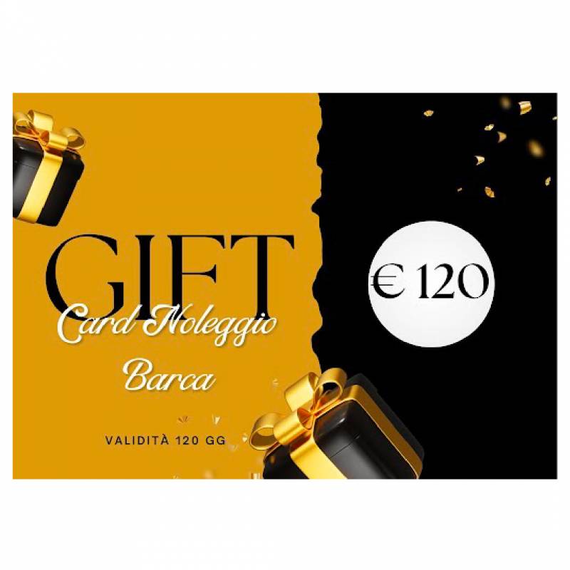 Gift card in barca